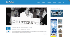 Desktop Screenshot of e-action.fr